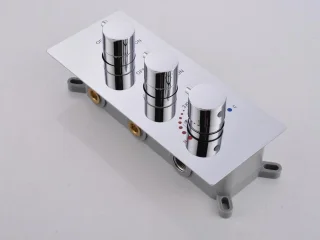 Mawialux Hake thermostatische inbouw regendoucheset chroom