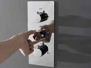 Mawialux Hake thermostatische inbouw regendoucheset chroom