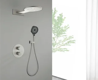 Mawialux Jack thermostatische inbouw regendoucheset RVS