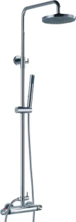 Mawialux Misa Thermostatische Regendoucheset Rond Chroom Opbouw