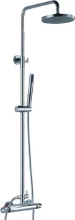 Mawialux Misa Thermostatische Regendoucheset Rond Chroom Opbouw