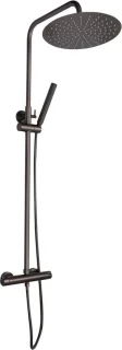 Mawialux Olga Gunmetal Grey Regendoucheset Opbouw Rond
