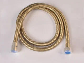 Mawialux Olga thermostatische regendoucheset opbouw goud geborsteld