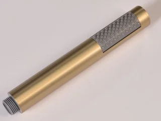 Mawialux Olga thermostatische regendoucheset opbouw goud geborsteld