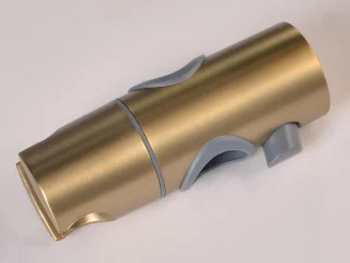Mawialux Olga thermostatische regendoucheset opbouw goud geborsteld