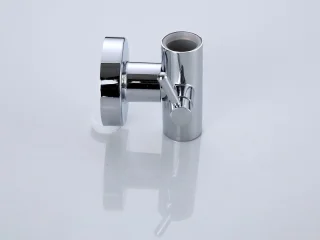 Mawialux Olga thermostatische regendoucheset rond chroom opbouw