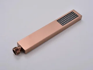 Mawialux Pointer Rose Goud thermostatische inbouw regendoucheset vierkant