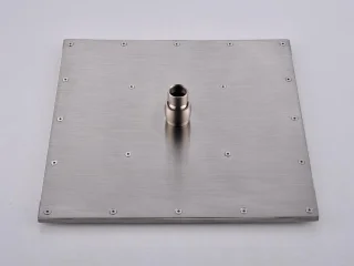 Mawialux Pointer RVS thermostatische inbouw regendoucheset vierkant
