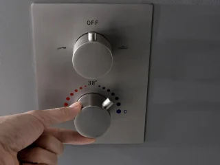 Mawialux Pointer RVS thermostatische inbouw regendoucheset vierkant