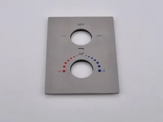 Mawialux Pointer RVS thermostatische inbouw regendoucheset vierkant
