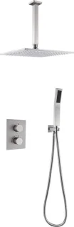 Mawialux Pointer RVS thermostatische inbouw regendoucheset vierkant