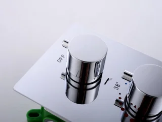 Mawialux Pointer thermostatische inbouw regendoucheset Chroom