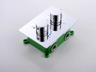 Mawialux Pointer thermostatische inbouw regendoucheset Chroom