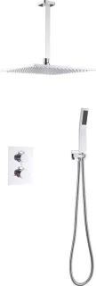 Mawialux Pointer thermostatische inbouw regendoucheset Chroom