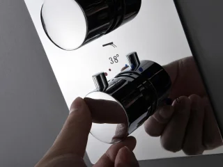 Mawialux Pointer thermostatische inbouw regendoucheset Chroom