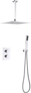 Mawialux Pointer thermostatische inbouw regendoucheset Chroom