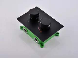 Mawialux Pointer Thermostatische Inbouw Regendoucheset Mat Zwart Vierkant