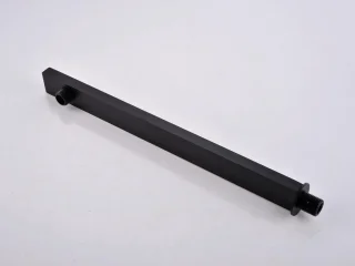 Mawialux Pointer Thermostatische Inbouw Regendoucheset Mat Zwart Vierkant