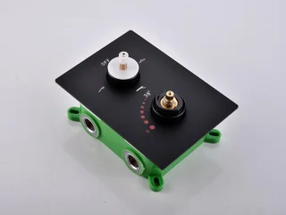 Mawialux Pointer Thermostatische Inbouw Regendoucheset Mat Zwart Vierkant