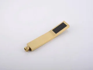 Mawialux Pointer thermostatische inbouw regendoucheset vierkant geborsteld goud