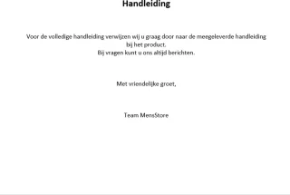 MensStore Regendouche Doucheset RVS