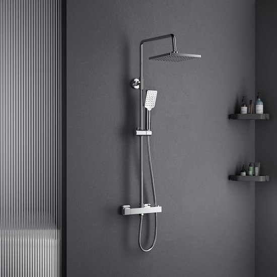 Transformeer je douche: luxe 8-inch regendouche zonder mengkraan