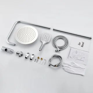 MKSS® Regendouchekop Zilver