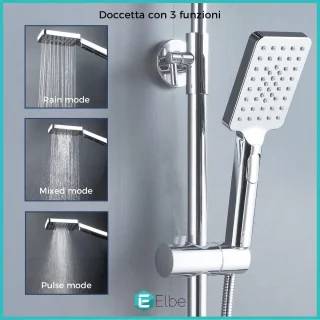 MKSS® Regendouchekop Zilver