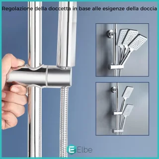 MKSS® Regendouchekop Zilver