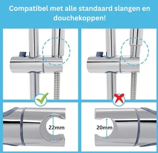 MKSS Regendouchekop Zonder Kraan - Compleet Set