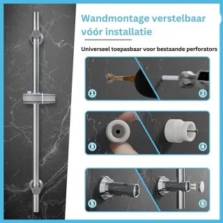MKSS Regendouchekop Zonder Kraan - Compleet Set