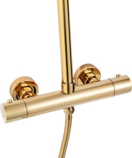 Wat vinden we goed aan de MKSS® Regendoucheset Goud