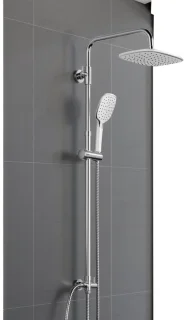MKSS® Regendoucheset Zilver