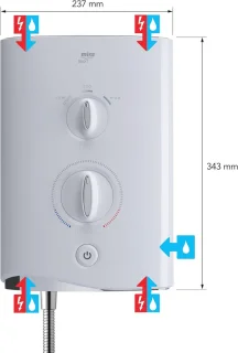 Multi-Fit Elektrische Douche