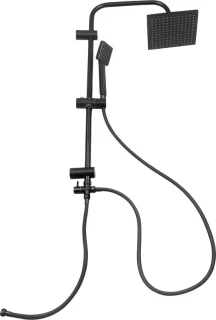 Niceey Doucheset Regendouche Vierkant Mat Zwart