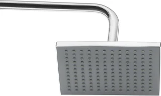 Niceey Regendouche en Handdouche Set Vierkant Chroom