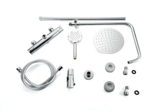Nurion Compleet Douchesysteem Rond Chrome