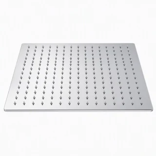Nutrella regendouchekop roestvrij staal chrome