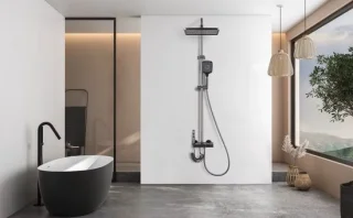 Ohana DT LED Douchekraansysteem — slim design, comfortabele regendouche