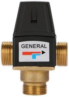 Omgoods thermostatische mengkraan 3-weg DN20 messing