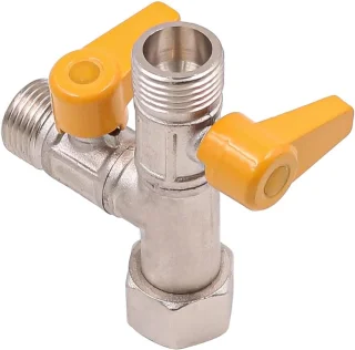 Omschakelklep G1/2 inch T-type driewegklep