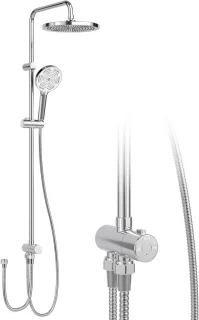 Paco Goederen® Doucheset Zilver