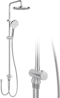 Paco Goederen® Doucheset Zilver