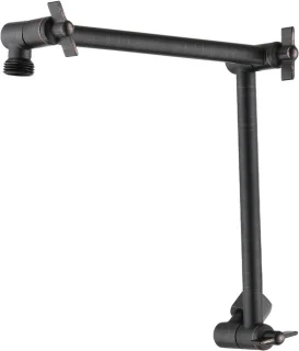 PDPBath shower extension arm, oil rubbed bronze