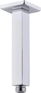 Plafond douche arm vierkant 8 inch chroom
