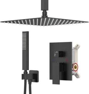 Plafond regendouche set