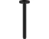 Plafonddouchearm 30 cm mat zwart