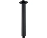 Plafonddouchearm Vierkant 30 cm Mat Zwart