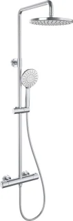 Plieger Voda thermostatisch douchesysteem chroom