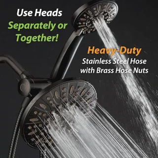 Premium 7-inch 3-weg regendouchecombinatie met handdouche